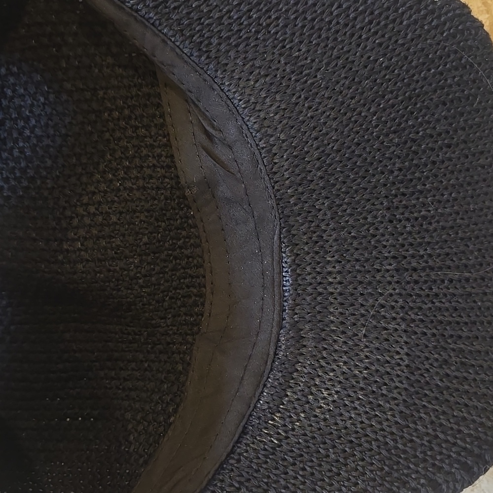 Black "Blinged Out" Sun Visor - Picture 9 of 9